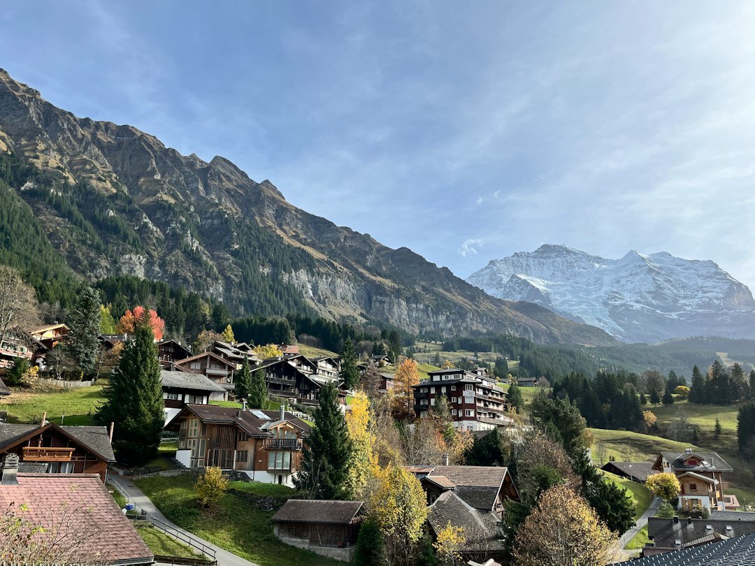 swiss alps view