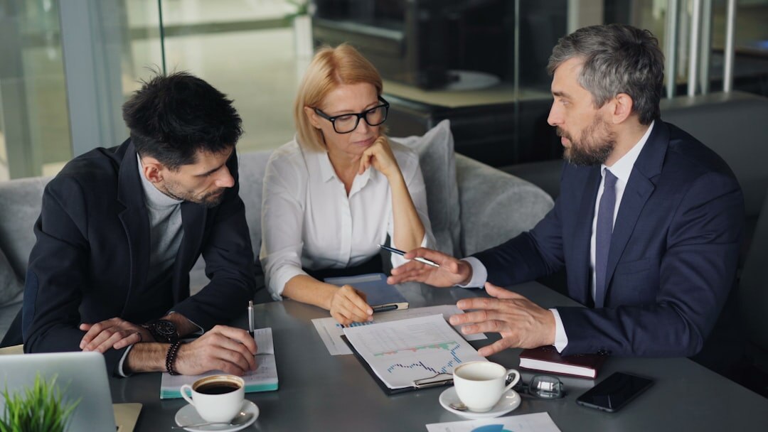 business team discussion